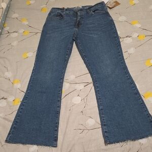 Kensie Medium Blue Wide Leg Jeans